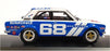 Greenlight 1/43 Scale 86346 - 1972 Bre Datsun 510 #68 Gregg - Blue/White