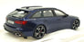 Top Speed 1/18 Scale Resin TS0315 - Audi RS 6 Avant Carbon Black Navarra - Blue