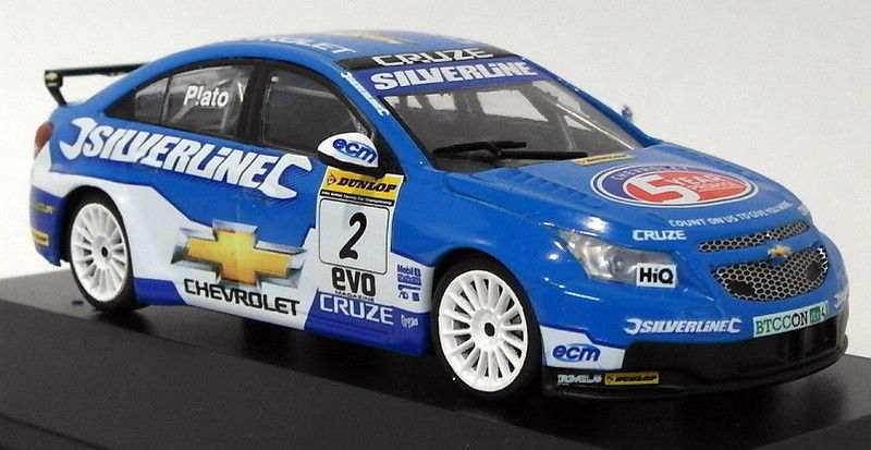 Atlas Editions 1/43 Scale 4 672 103 - Chevrolet Cruze LT #2 Jason Plato 2010