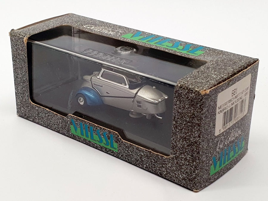 Vitesse 1/43 Scale 681 - 1960 Messerschmitt KR 200 Cabrio - Silver/Blue