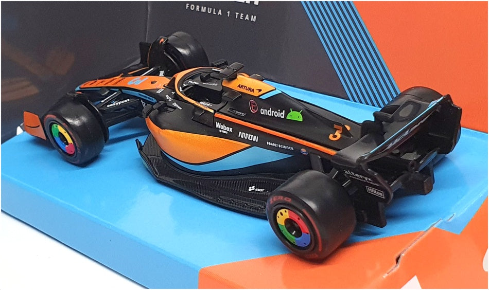 Burago 1/43 Scale 18-38063 - F1 McLaren MCL36 2022 #3 D.Ricciardo