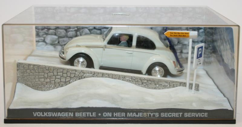 Fabbri 1/43 Scale Model - Volkswagen Beetle On Her Majesty's Secret Service