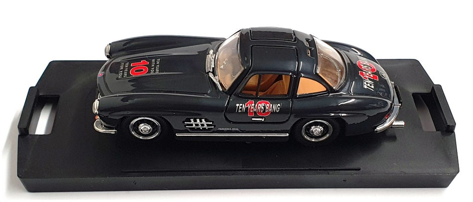 Bang 1/43 Scale 1032 - 1954 Mercedes Benz 300SL 10th Anniversary - Dk Grey