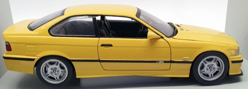 UT Models 1/18 Scale Model Car 180 022300 - 1996 BMW M3 Coupe - Yellow