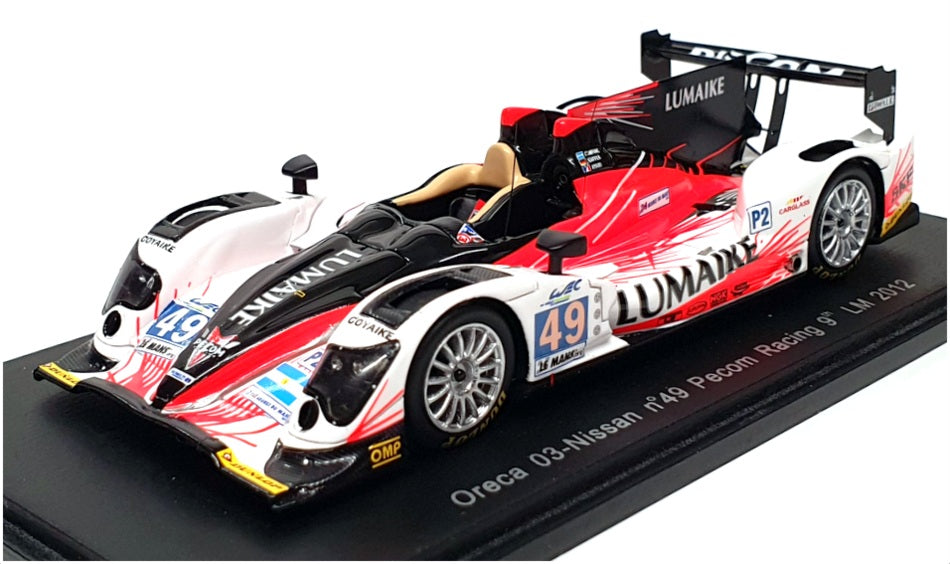 Spark 1/43 Scale S3727 - Oreca 03-Nissan Pecom Racing 9th Le Mans 2012