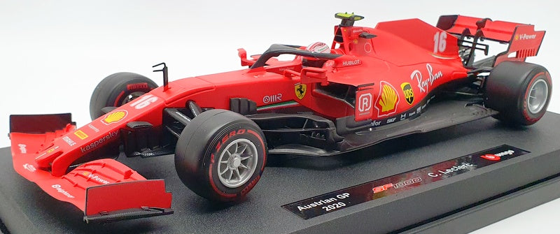 Burago 1/18 Scale BU16808LR - Ferrari SF1000 Austrian GP 2020 C.Leclerc