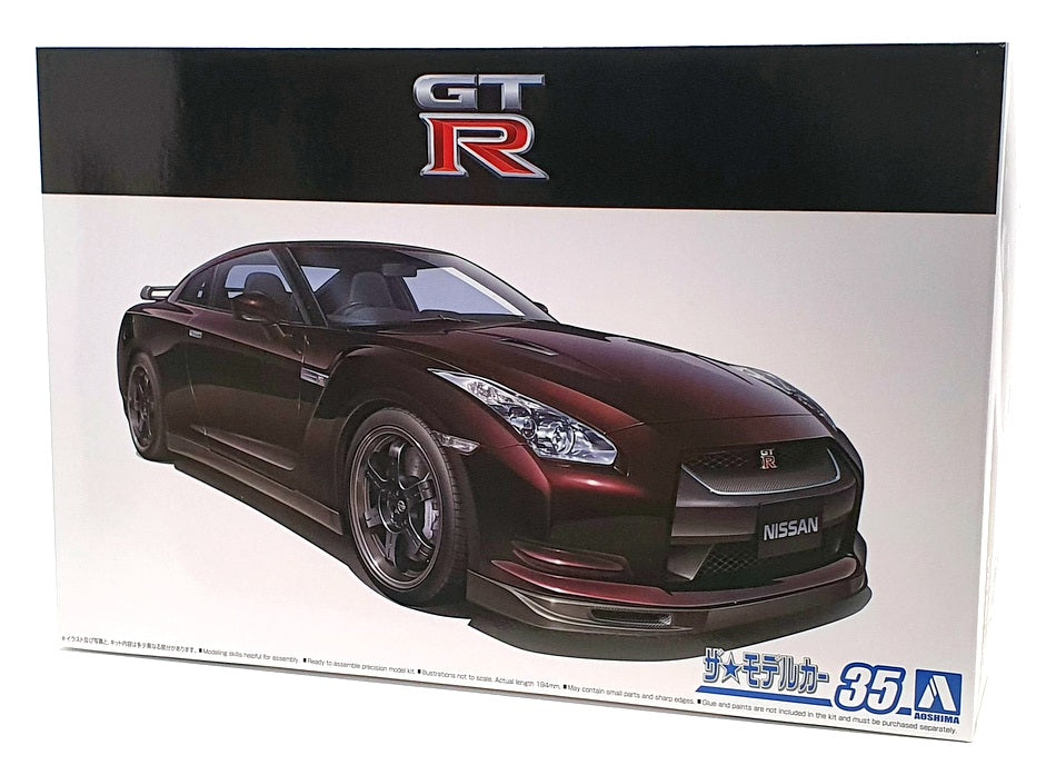 Aoshima 1/24 Scale Model Kit 06218 - Nissan GT-R