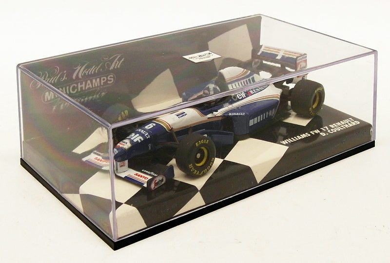 Minichamps 1/43 Scale 430 950006 - Williams FW 17 Renault - D.Coulthard