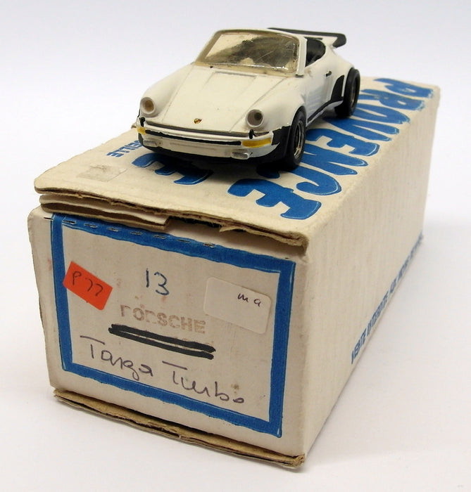 Provence Moulage 1/43 Scale Resin - P77 Porsche 911 Targa Turbo White