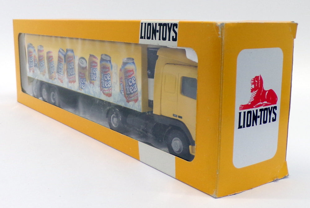 Lion Toys 1/50 Scale Model No.36 - Volvo FH12 Truck & Trailer Lipton Ice Tea