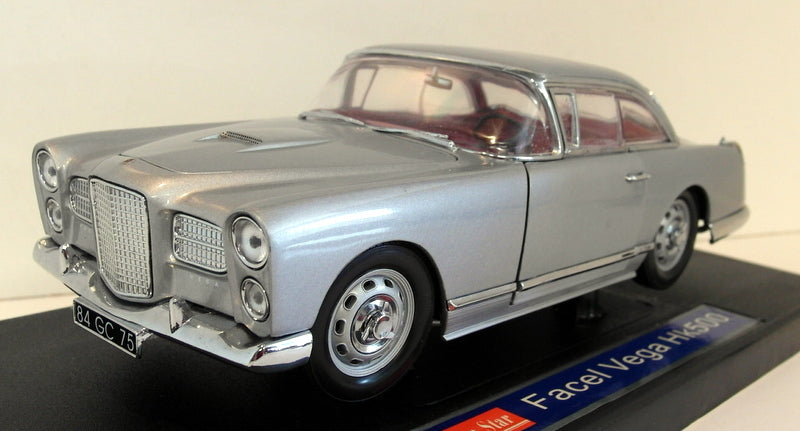 Sunstar 1/18 Scale Diecast - 3752 Facel Vega HK500 Silver