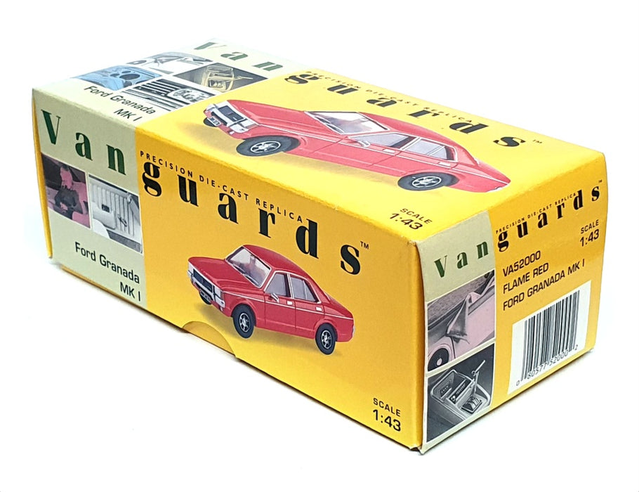 Vanguards 1/43 Scale VA52000 - Ford Granada Mk.1 - Flame Red