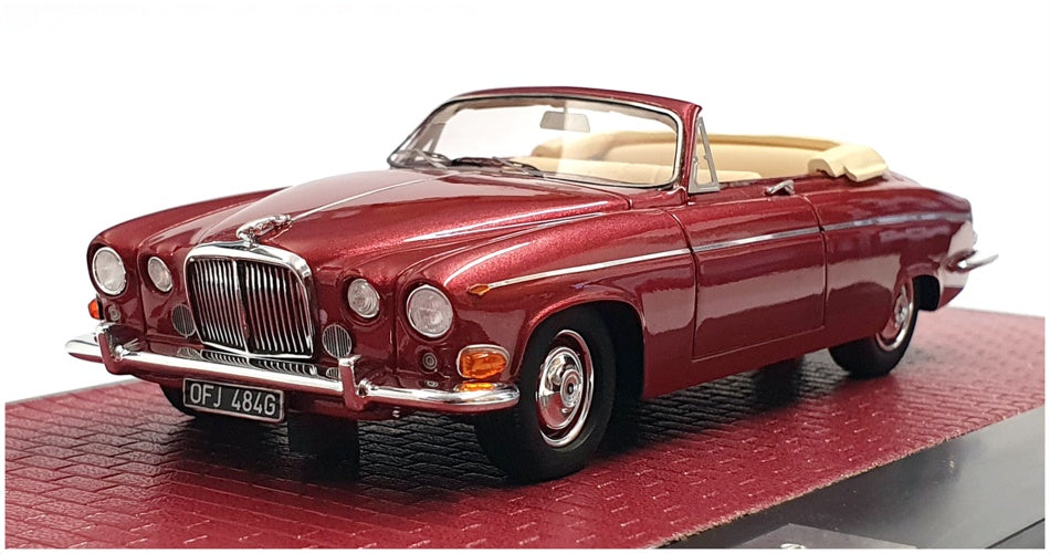 Matrix 1/43 Scale MX41001-192 - 1969 Jaguar 420G Convertible - Met Red