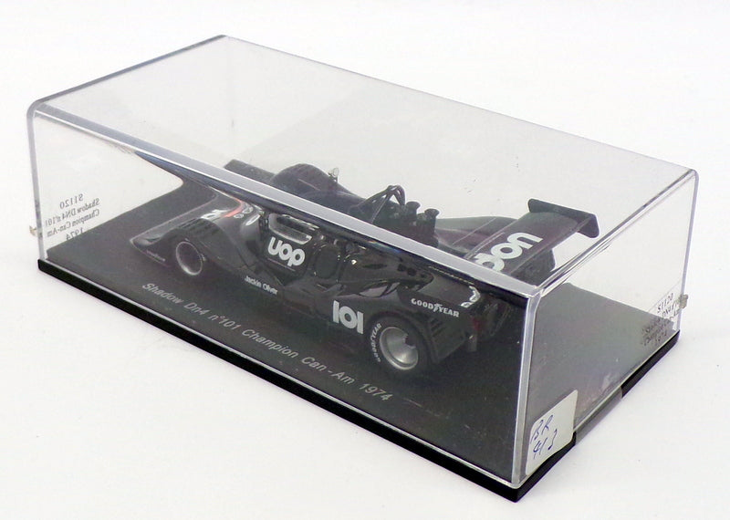 Spark 1/43 Scale S1120 - Shadow Dn4 #101 Champion Can-Am 1974 - Black