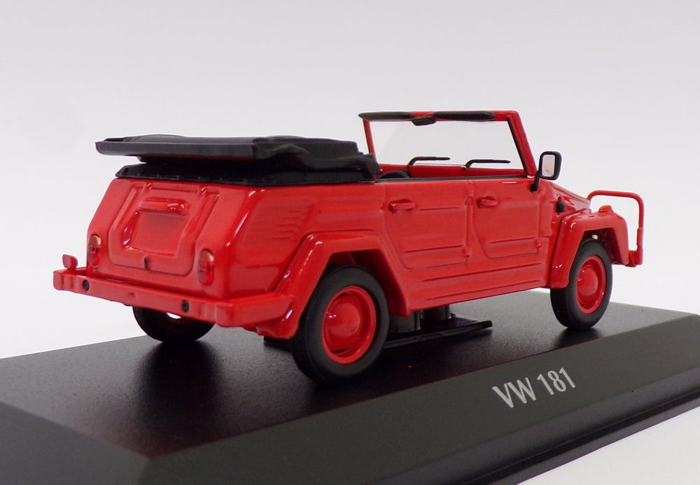Maxichamps 1/43 Scale 940 050031 - 1979 Volkswagen 181 - Red