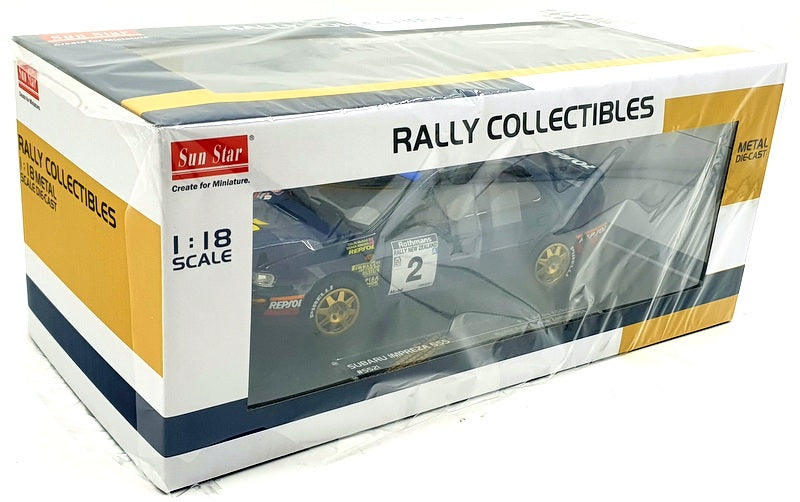 Sun Star 1/18 Scale - 5521 Subaru Impreza 555 #2 C.McRae Night Version 1994