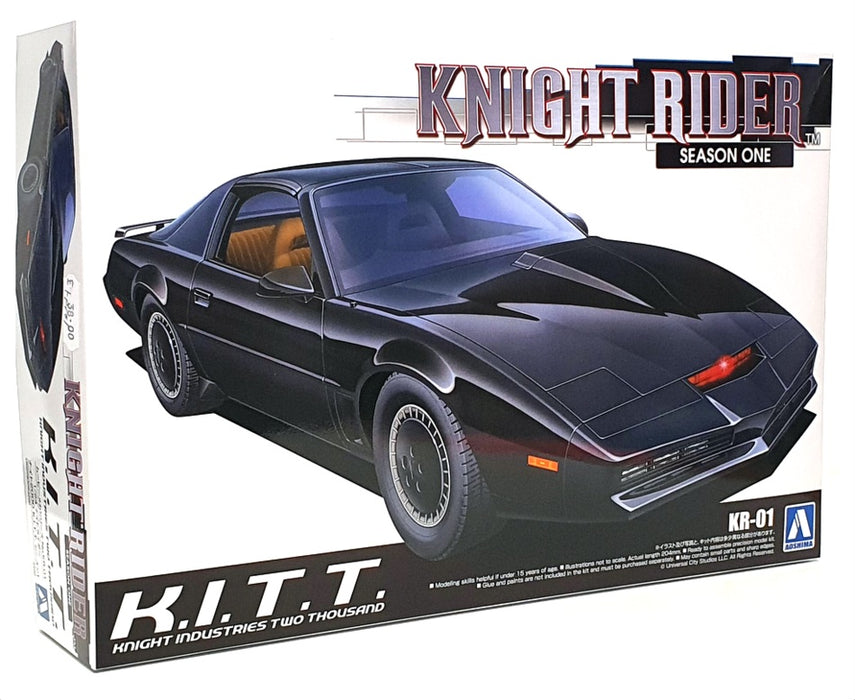 Aoshima 1/24 Scale Unbuilt Kit 063200 - Knight Rider K.I.T.T. Season 1