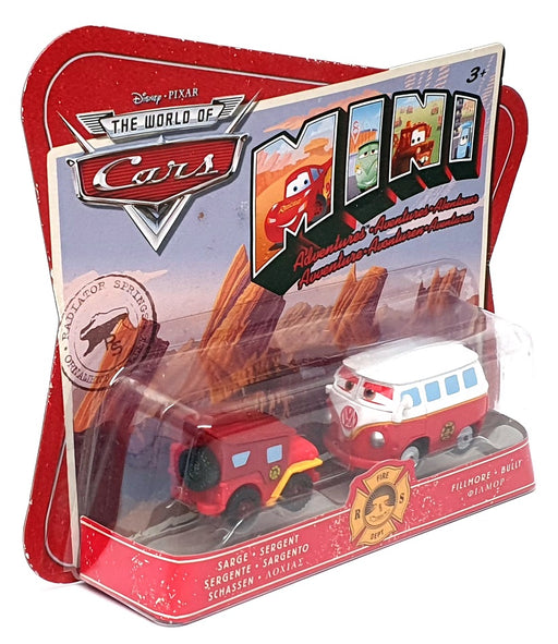 Mattel Disney Pixar Cars M9653 - Fillmore Bully Fire Dept. - Red/White