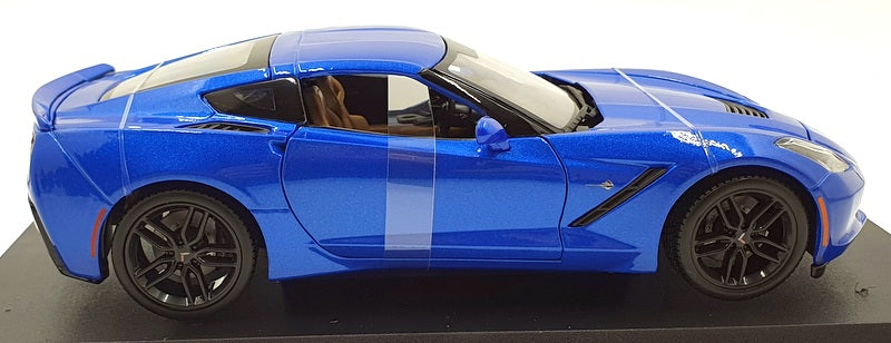 Maisto 1/18 Scale Diecast 46629 - 2014 Corvette Stingray Z51 - Blue