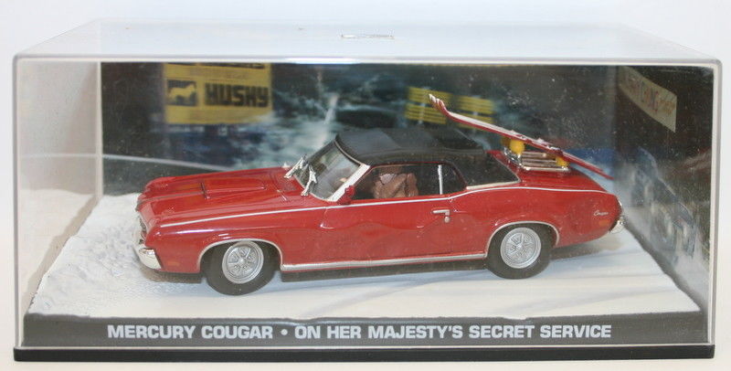 Fabbri 1/43 Scale Diecast - Mercury Cougar - On Her Majesty's Secret Service