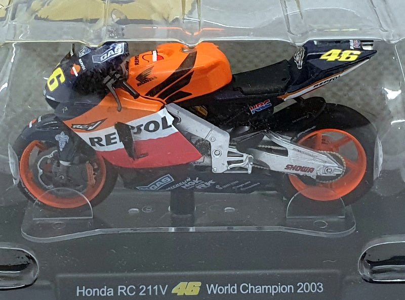 Altaya 1/18 Scale FFR30 - Honda RC 211V #46 Valentino Rossi World Champion 2003