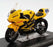 Ixo Models 1/24 Scale IB04 - Honda CBR600 - #99 Fabien Foret 2002 - Yellow