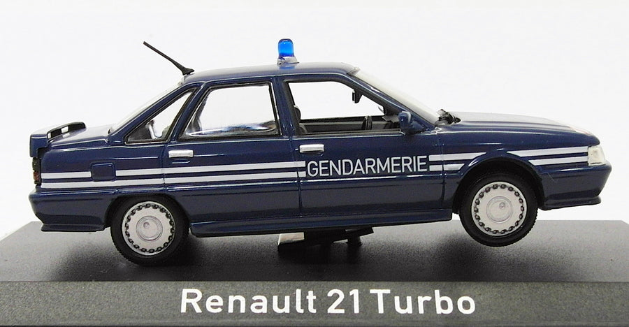 Norev 1/43 Scale 512116 - 1989 Renault 21 Turbo - Gendarmerie