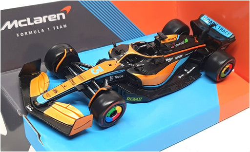 Burago 1/43 Scale 18-38063 - F1 McLaren MCL36 2022 #3 D.Ricciardo