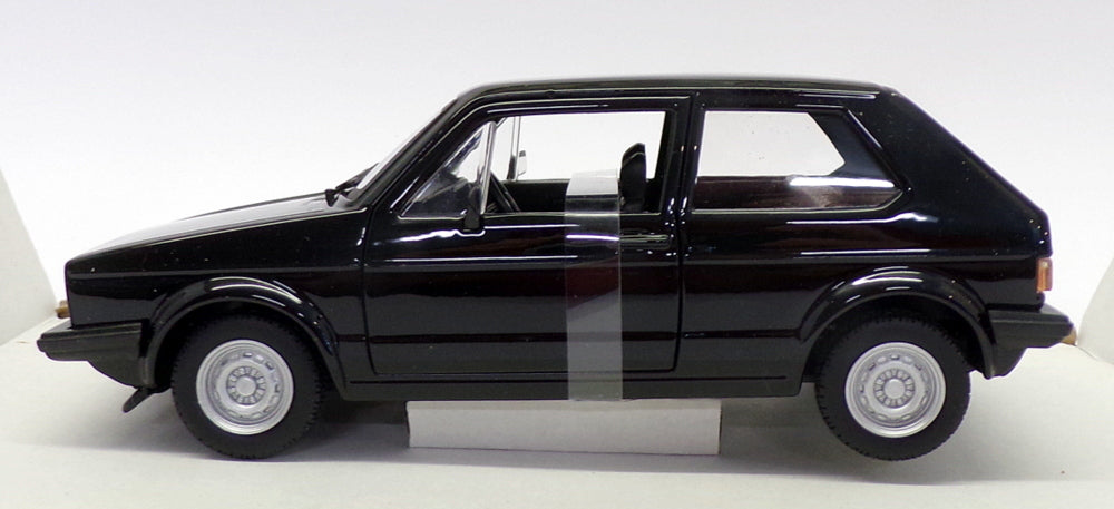 Burago 1/24 Scale 18-21089BK - 1979 Volkswagen Golf Mk1 GTI - Black