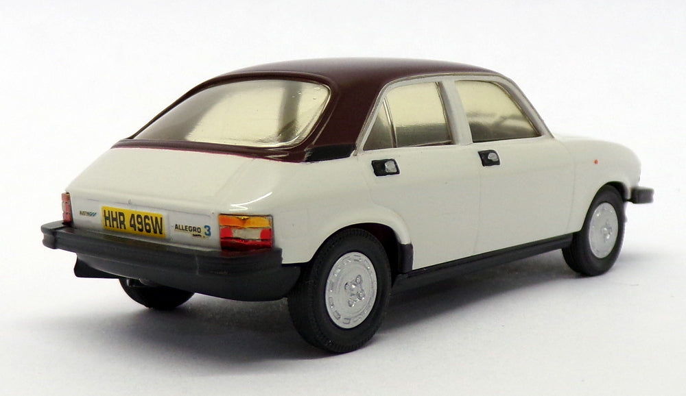 Somerville Models 1/43 Scale 143 - Austin Allegro 3 - White/Brown Roof