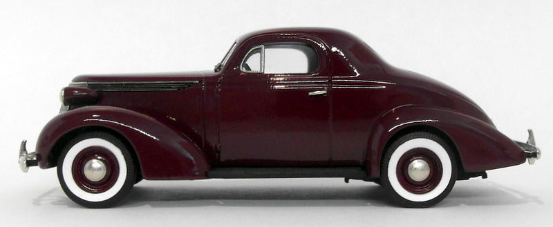 Brooklin 1/43 Scale BML06 - 1937 Studebaker Dictator Coupe - Grapestone Maroon