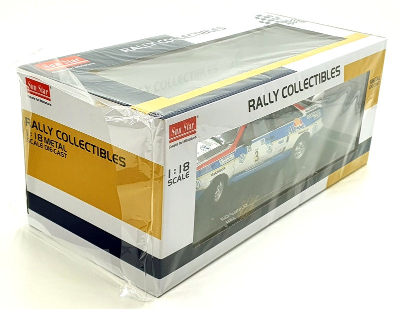 Sun Star 1/18 Scale 4254 Audi Quattro A2 #3 J.Recalde Argentina Rally 1984