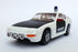 Corgi 11.5cm Long Vintage Diecast CG40 - Porsche 924 Police - Black/White