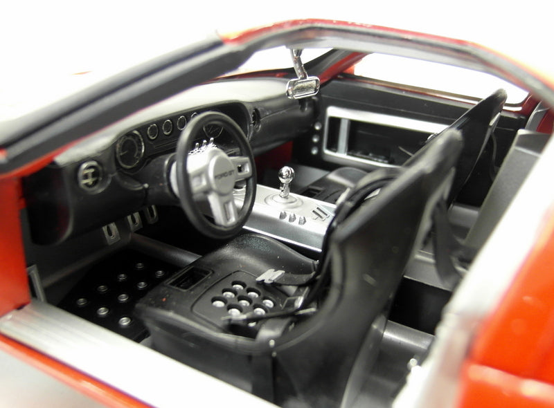 Motormax 1/12 Scale Diecast 73001 - Ford GT Concept Red White Stripes