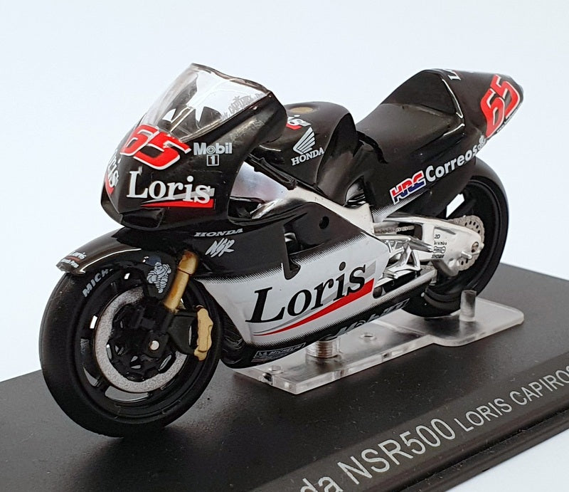 Ixo Models 1/24 Scale IB01 - Honda NSR500 Motorcycle - #65 Loris Capirossi 2002