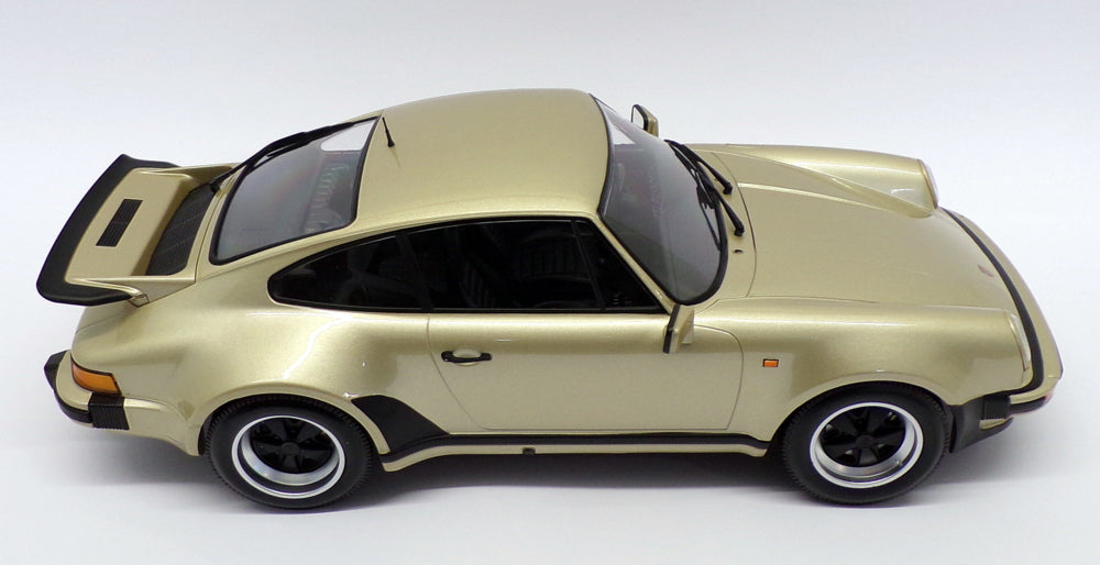 Minichamps 1/12 Scale 125 066129 - 1977 Porsche 911 Turbo - Gold