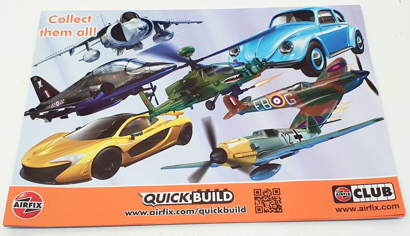 Airfix 21cm Long Model Aircraft J6016 - P-51D Mustang Quick Build Kit