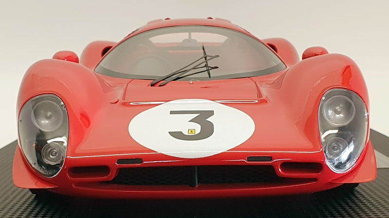 GP Replicas 1/12 Scale Model Car GP12 09A - 1967 Ferrari 330 P4 #3 Winner 1000km