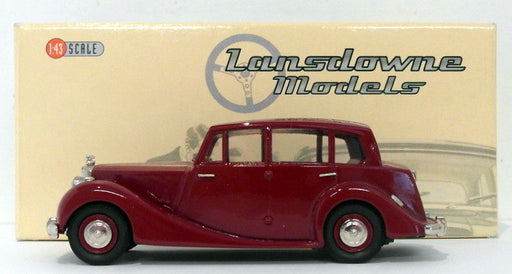 Lansdowne Models 1/43 Scale LDM8A - 1954 Triumph Renown Mk II Saloon - Maroon