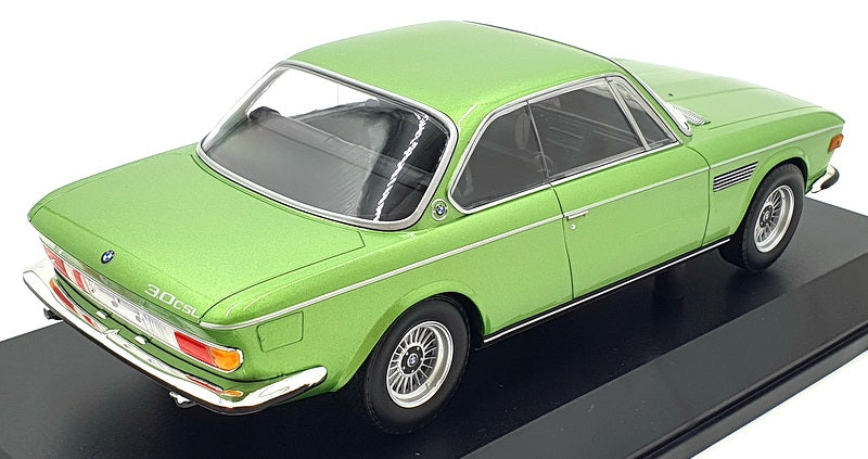 Minichamps 1/18 Scale Diecast 155 028034 - BMW 3.0 CSL 1971 - Met Green