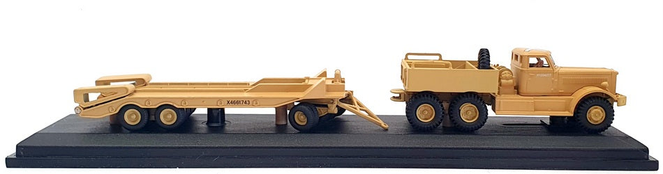 Oxford 1/76 Scale 76DT001 Diamond T980 Tank Transporter TCR Western Desert 1942