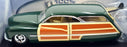 Hot Wheels 1/18 Scale Diecast 50432 - Merc Woodie 1950 - Green