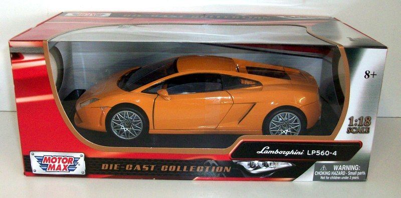 Motormax 1/18 Scale - 79152 Lamborghini Gallardo LP560-4 Orange