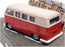 Corgi 1/43 Scale Diecast D984 - Volkswagen Caravanette - Red/Grey