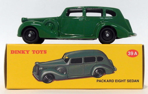 Atlas Editions Dinky Toys - #39A Packard Eight Sedan - Green