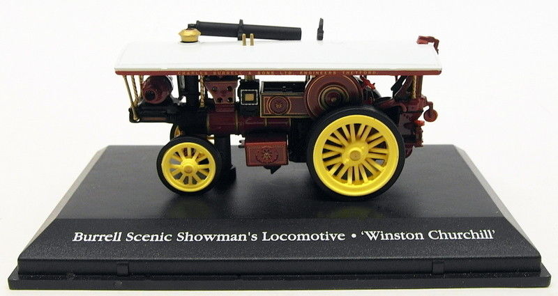 Atlas Editions 1/76 Scale 4 654 102 Burrell Scenic Locomotive Winston Churchill