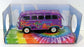 Maisto 1/25 Scale Diecast Hippie Line 32301 - Volkswagen Van Samba - Purple