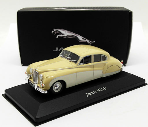 Atlas Editions 1/43 Scale Model Car 4 641 106 - Jaguar MkVII - Cream/Grey