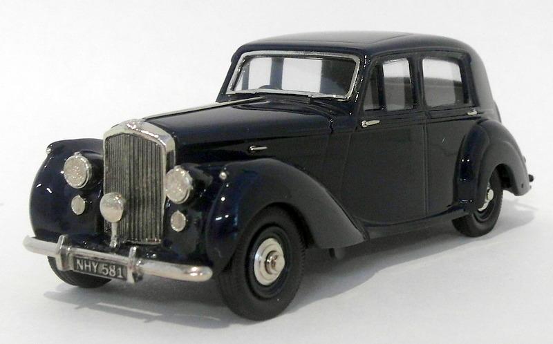 Lansdowne Models 1/43 Scale LDM64A - 1951 Bentley MkVI Ivo Peters Midnight Blue