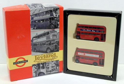 EFE 1/76 Scale Diecast 99913 -  Leyland Buses in London - Ltd Edition Bus Set 4